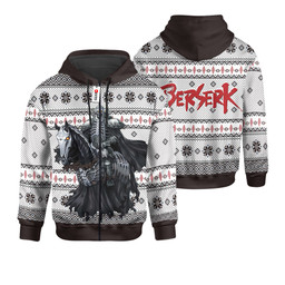 Berserk The Skull Knight Ugly Christmas Sweater Custom For Anime Fans Gear Otaku