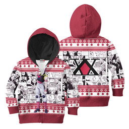 HxH Hisoka Custom Anime Kids Ugly Christmas Sweater Gear Otaku