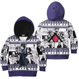 HxH Feitan Portor Custom Anime Kids Ugly Christmas Sweater Gear Otaku
