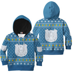Black Clover Silver Eagle Custom Anime Kids Ugly Christmas Sweater Gear Otaku