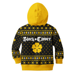 Black Clover Black Bull Custom Anime Kids Ugly Christmas Sweater Gear Otaku