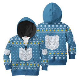 Black Clover Silver Eagle Custom Anime Kids Ugly Christmas Sweater Gear Otaku