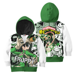 My Hero Academia Froppy Kids Hoodie Custom Manga Anime Merch Clothes Gear Otaku