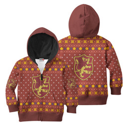 Black Clover Crimson Lion Custom Anime Kids Ugly Christmas Sweater Gear Otaku