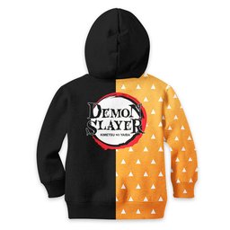 Kimetsu Zenitsu Kids Hoodie Custom Anime Merch Clothes Gear Otaku