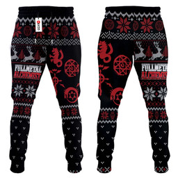 Fullmetal Alchemist Symbols Custom Anime Christmas Ugly Sweatpants Gear Otaku