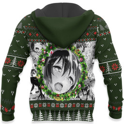 Ahegao Custom Anime Ugly Christmas Sweater HA2508 Gear Otaku
