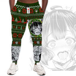 Ahegao Custom Anime Christmas Ugly Sweatpants HA2508 Gear Otaku