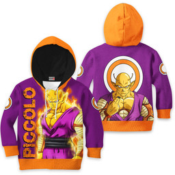 Dragon Ball Orange Piccolo Kids Hoodie Custom Anime Merch Clothes Gear Otaku