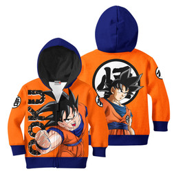 Dragon Ball Goku Kids Hoodie Custom Anime Merch Clothes Gear Otaku