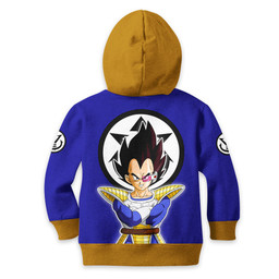 Dragon Ball Vegeta Kids Hoodie Custom Anime Merch Clothes Gear Otaku
