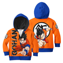 Dragon Ball Gohan Kids Hoodie Custom Anime Merch Clothes Gear Otaku
