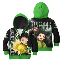 HxH Gon Freecss Kids Hoodie Custom Anime Merch Clothes PT3110 Gear Otaku