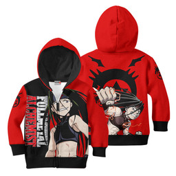 Fullmetal Alchemist Envy Kids Hoodie Custom Anime Merch Clothes Gear Otaku