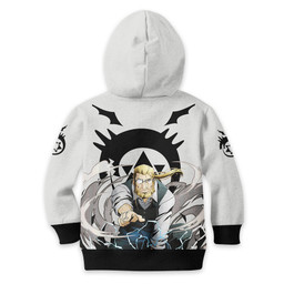 Fullmetal Alchemist Van Hohenheim Kids Hoodie Custom Anime Merch Clothes Gear Otaku