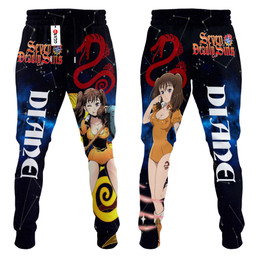 Seven Deadly Sins Diane Custom Anime Game Joggers HA0711 Gear Otaku