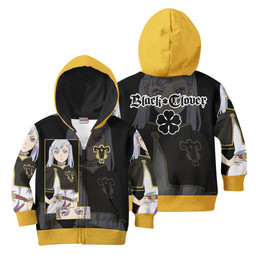 Black Clover Noelle Silva Kids Hoodie Custom Anime Merch Clothes Gear Otaku