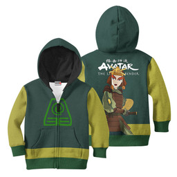 Avatar The Last Airbender Suki Kids Hoodie Custom Anime Clothes VA0612 Gear Otaku