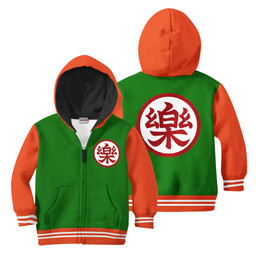 Dragon Ball Yamcha Symbol Kids Hoodie Custom Anime Merch Clothes VA0612 Gear Otaku