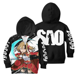 Sword Art Online Silica Kids Hoodie Custom Anime Clothes PT0711 Gear Otaku