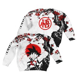 Dragon Ball Goku Kid Kids Hoodie Custom Anime Clothes Japan Style VA0612 Gear Otaku