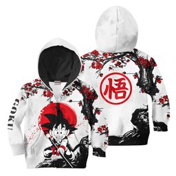 Dragon Ball Goku Kid Kids Hoodie Custom Anime Clothes Japan Style VA0612 Gear Otaku