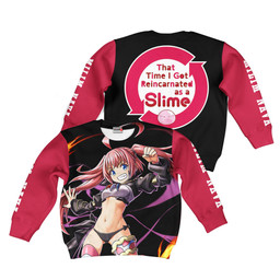 Reincarnated as a Slime Milim Nava Kids Hoodie Custom Anime Clothes PT2711 Gear Otaku