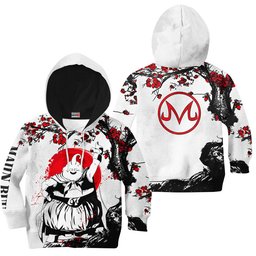 Dragon Ball Majin Buu Kids Hoodie Custom Anime Clothes Japan Style VA0612 Gear Otaku