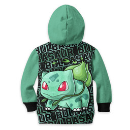 Pokemon Bulbasaur Kids Hoodie Custom Anime Clothes PT2711 Gear Otaku