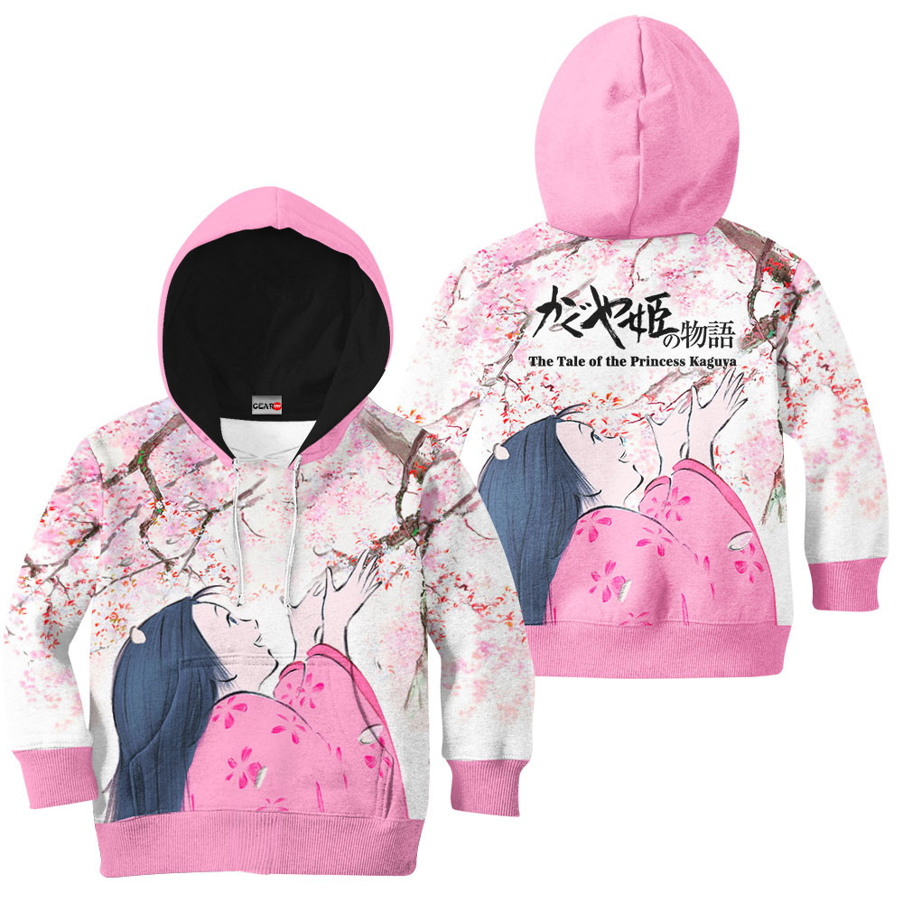 The Tale of the Princess Kaguya Kids Hoodie Custom Anime Clothes VA1212 Gear Otaku