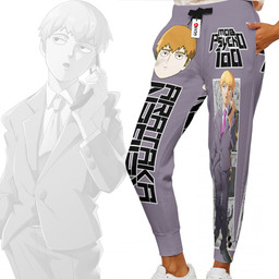 Mob Psycho 100 Arataka Reigen Custom Anime Sweatpants HA3011 Gear Otaku