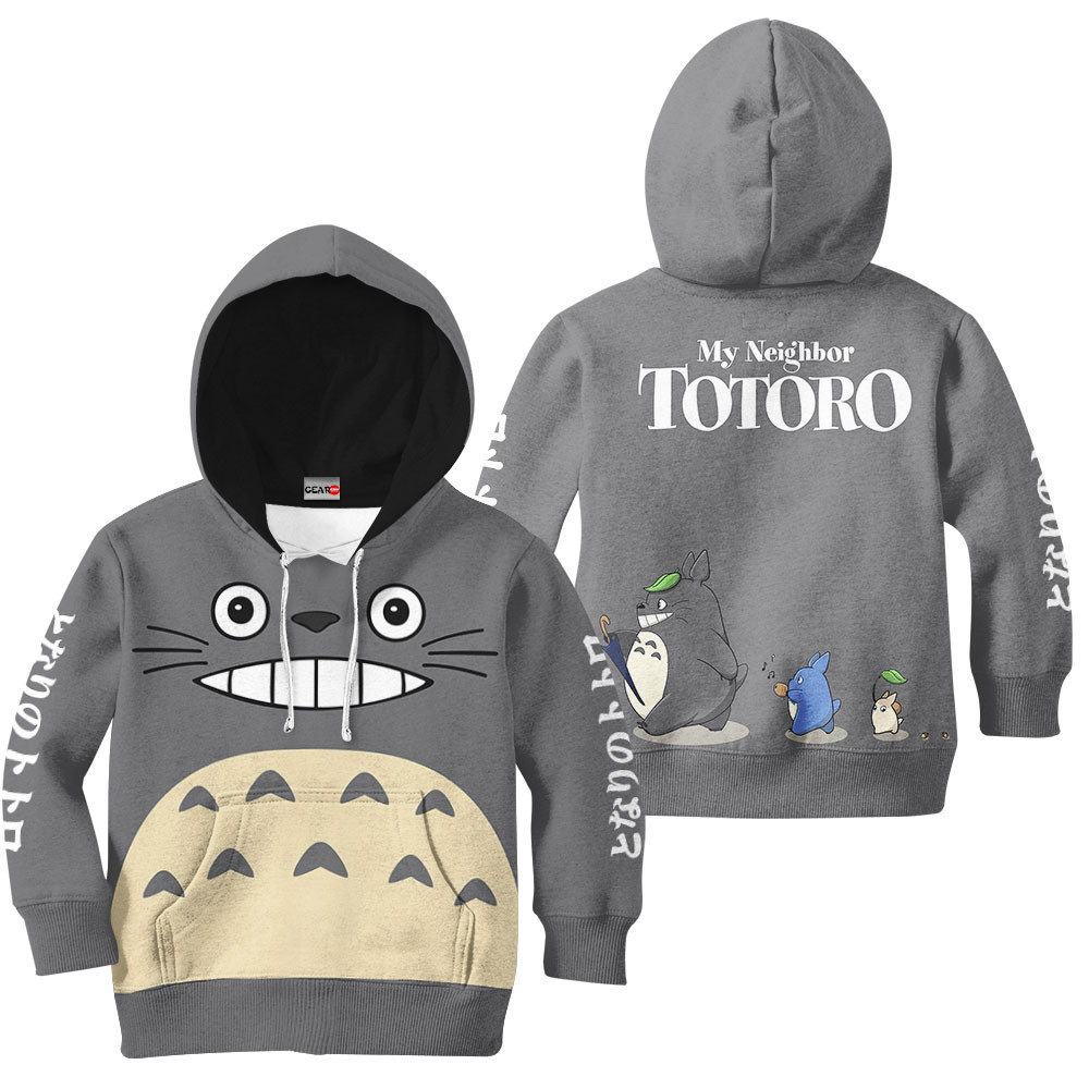 My Neighbor Totoro Kids Hoodie Custom Anime Clothes VA1212 Gear Otaku