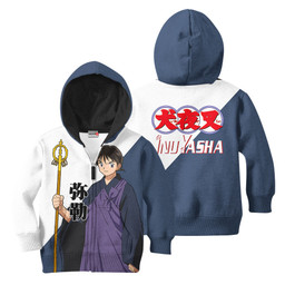 InuYasha Miroku Kids Hoodie Custom Anime Clothes VA1912 Gear Otaku