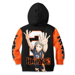 Haikyuu Koshi Sugawara Kids Hoodie Custom Anime Clothes PT2811 Gear Otaku