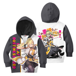 KonoSuba Lalatina Dustiness Ford Kids Hoodie Custom Anime Clothes PT2811 Gear Otaku