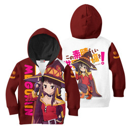 KonoSuba Megumin Kids Hoodie Custom Anime Clothes PT2811 Gear Otaku