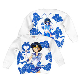 Sailor Mercury Kids Hoodie Custom Sailor Anime Clothes PT2811 Gear Otaku