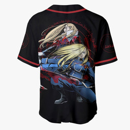 Fullmetal Alchemist Olivier Mira Armstrong Jersey Shirt Anime Custom Clothes HA0601 Gear Otaku