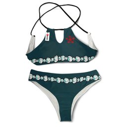Zenitsu Bikini Kimetsu Custom Anime Swimsuit VA0601-1-gear otaku