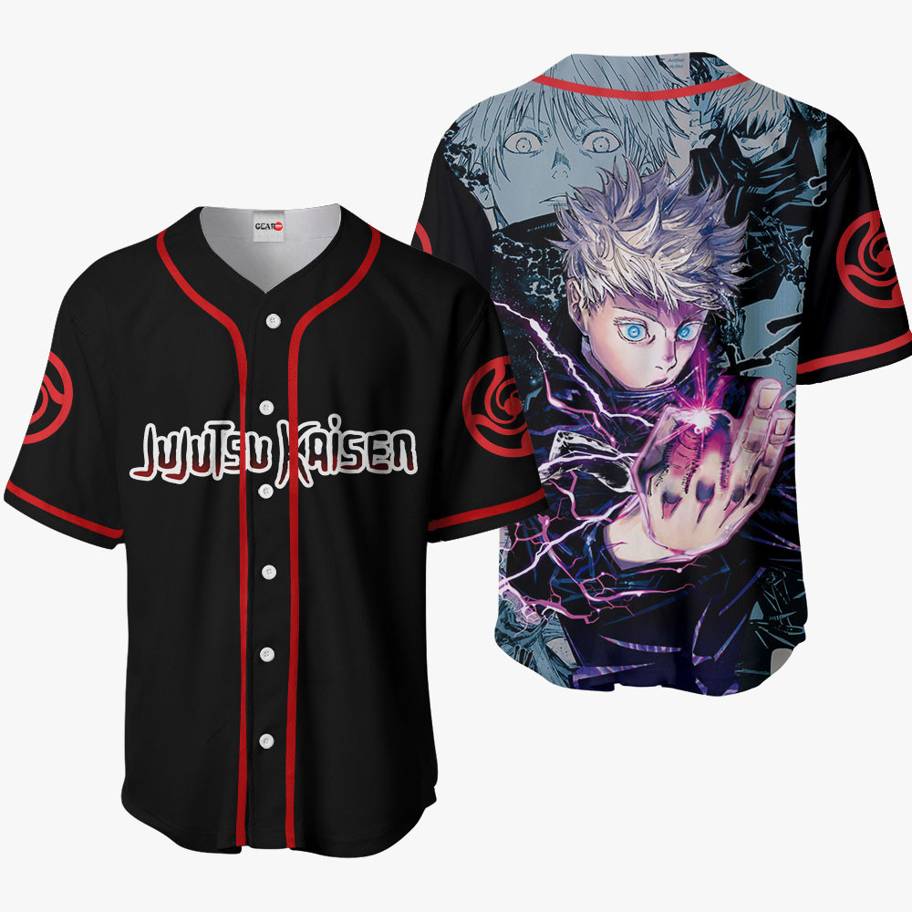 Jujutsu Kaisen Satoru Gojo Jersey Shirt Custom Anime Merch Clothes HA0901 Gear Otaku