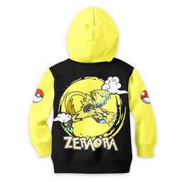 Pokemon Zeraora Kids Hoodie Custom Anime Merch Clothes PT0901 Gear Otaku