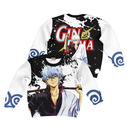 Gintama Gintoki Sakata Kids Hoodie Custom Anime Merch Clothes PT0901 Gear Otaku