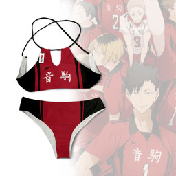 Nekoma Uniform Bikini Custom Anime Swimsuit VA0601 VA06012390131-2-Gear-Otaku