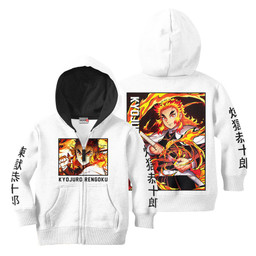 Kyojuro Rengoku Anime Kids Hoodie Custom Merch Clothes PT1801 Gear Otaku