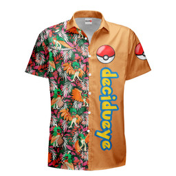 Decidueye Hawaiian Shirts Custom Anime Merch Clothes NTT0202 NTT0202231020A-2-Gear-Otaku