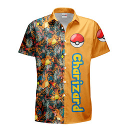 Charizard Hawaiian Shirts Custom Anime Merch Clothes NTT0202 NTT020223102A-2-Gear-Otaku