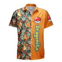 Dragonite Hawaiian Shirts Custom Anime Merch Clothes NTT0202 NTT020223109A-2-Gear-Otaku