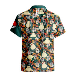 Snorlax Hawaiian Shirts Custom Anime Merch Clothes NTT0202 NTT0202231011A-3-Gear-Otaku