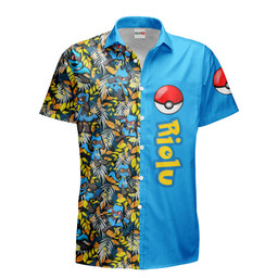 Riolu Hawaiian Shirts Custom Anime Merch Clothes NTT0202 NTT0202231026A-2-Gear-Otaku