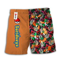 Decidueye Short Pants Custom Anime Merch Clothes NTT0202 NTT0202231020B-3-Gear-Otaku